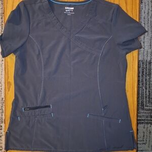 ScrubStar Women's Scrubs * Size Medium * Steel Gray *